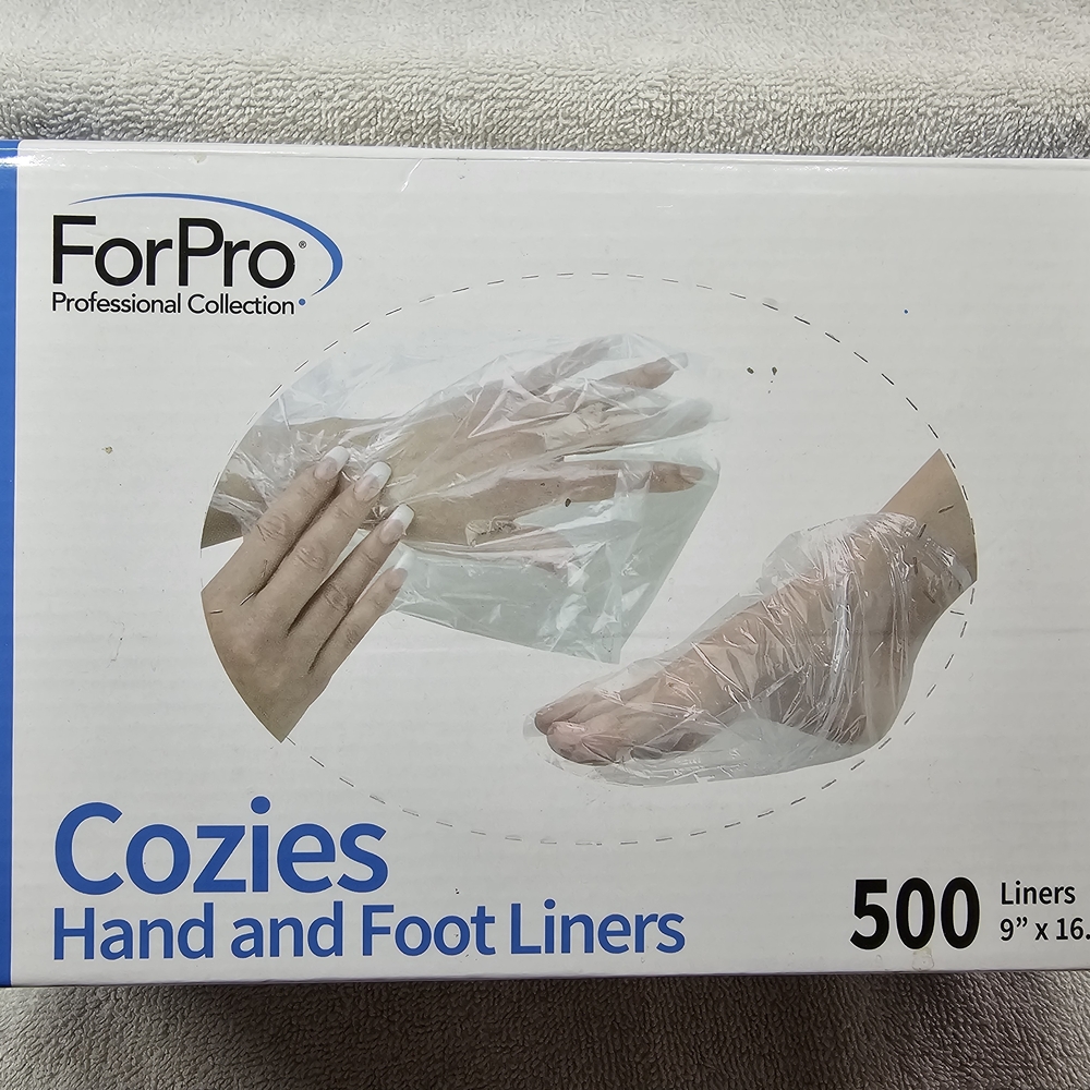 ForPro Cozies Clear Hand and Foot Liners (500 Count)